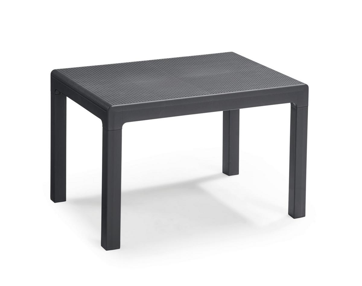 Gartengarnitur 4-Tlg. Emily Kunststoff - Graphitfarben, Basics, Kunststoff (111/68/75cm) - Keter
