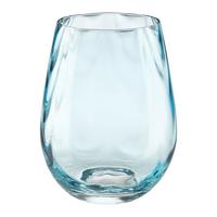 Pohár na pitie LIVIDUS - modrá, Modern, sklo (9,3/12,5cm) - Mömax