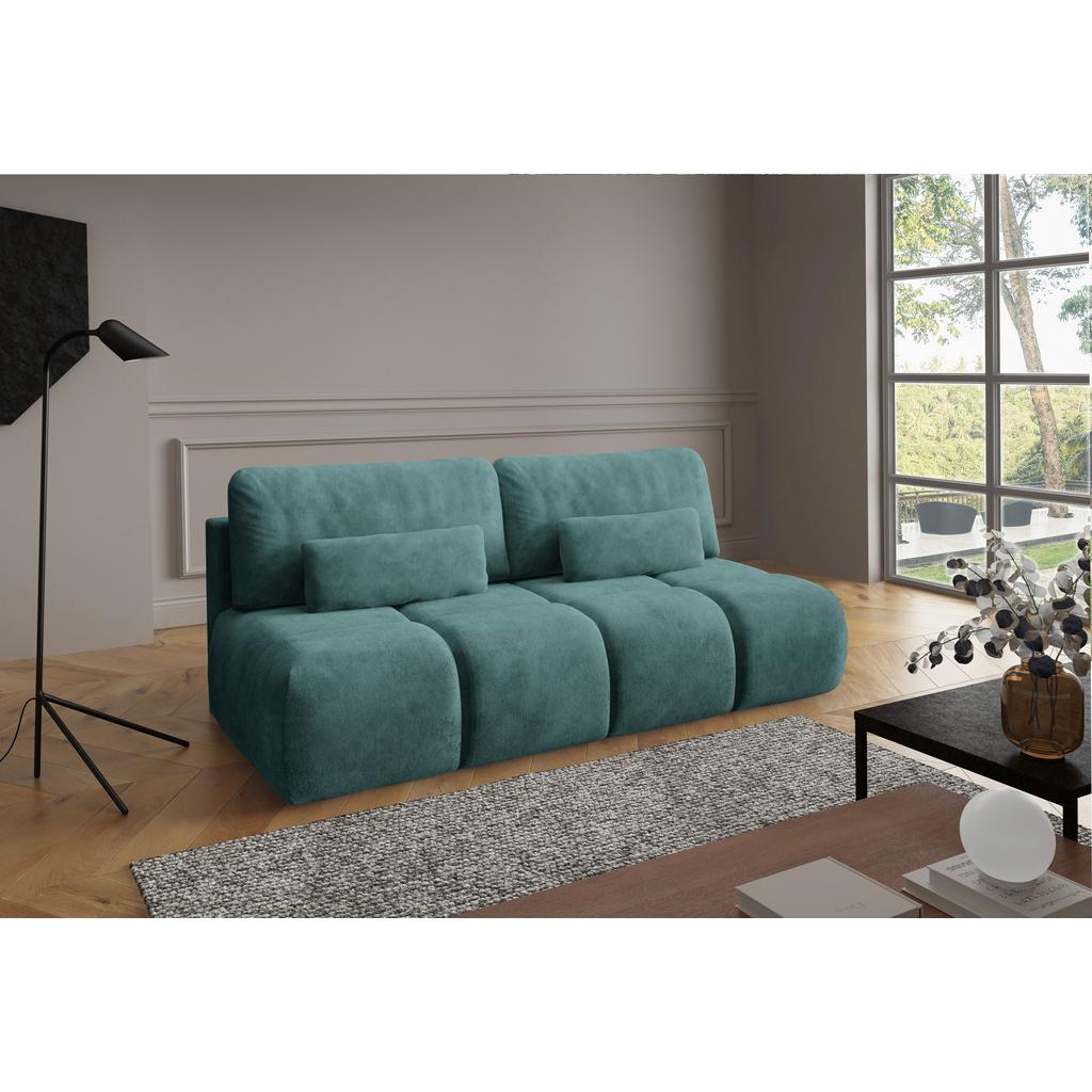 Schlafsofa Maron Petrol B: 219cm