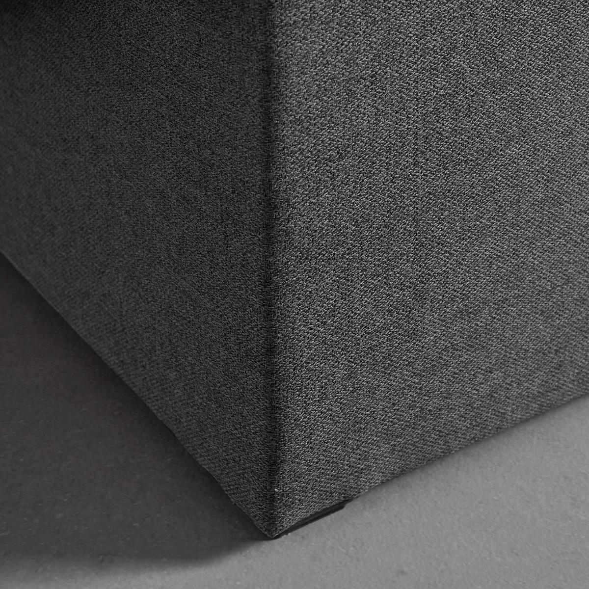 Boxspring postel s topperem Rosa, 180x200, antracitová - černá/tmavě šedá, Moderní, dřevo/kompozitní dřevo (180/200cm) - Bessagi Home