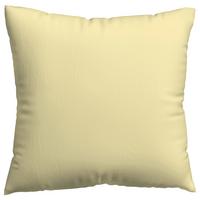 Kissenbezug Knitted 40x40 cm Jersey Hellgelb - Hellgelb, Basics, Textil (40/40cm) - Schlafgut