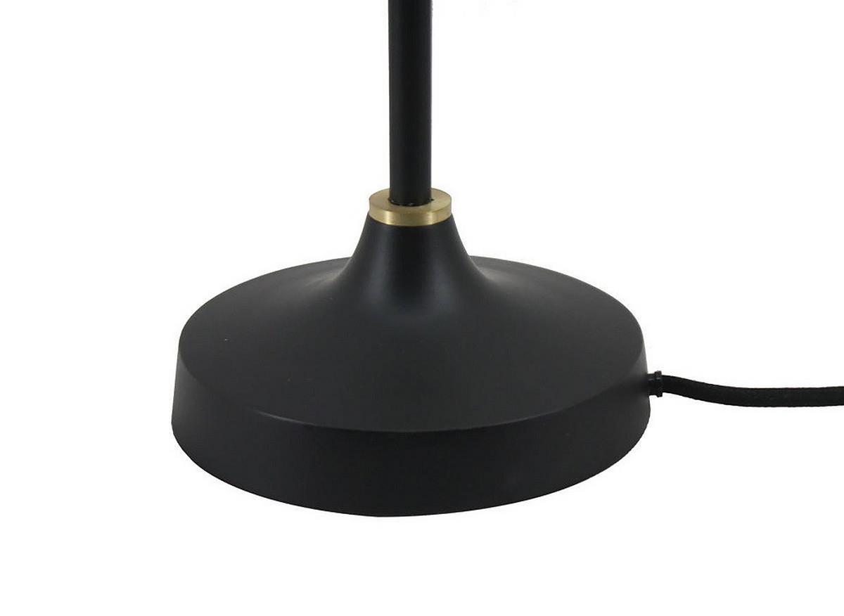 Tischleuchte Carisa 387 Schwarz B: 18 cm - Trend (47/18/69cm) - Kayoom