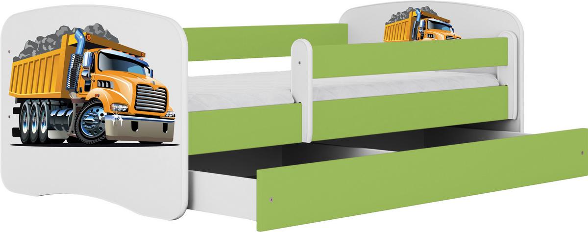 Kinder-/Juniorbett Babydreams inkl. Matratze 80x160 - Birkefarben/Weiß, MODERN, Holz/Holzwerkstoff (80/160cm) - MID.YOU