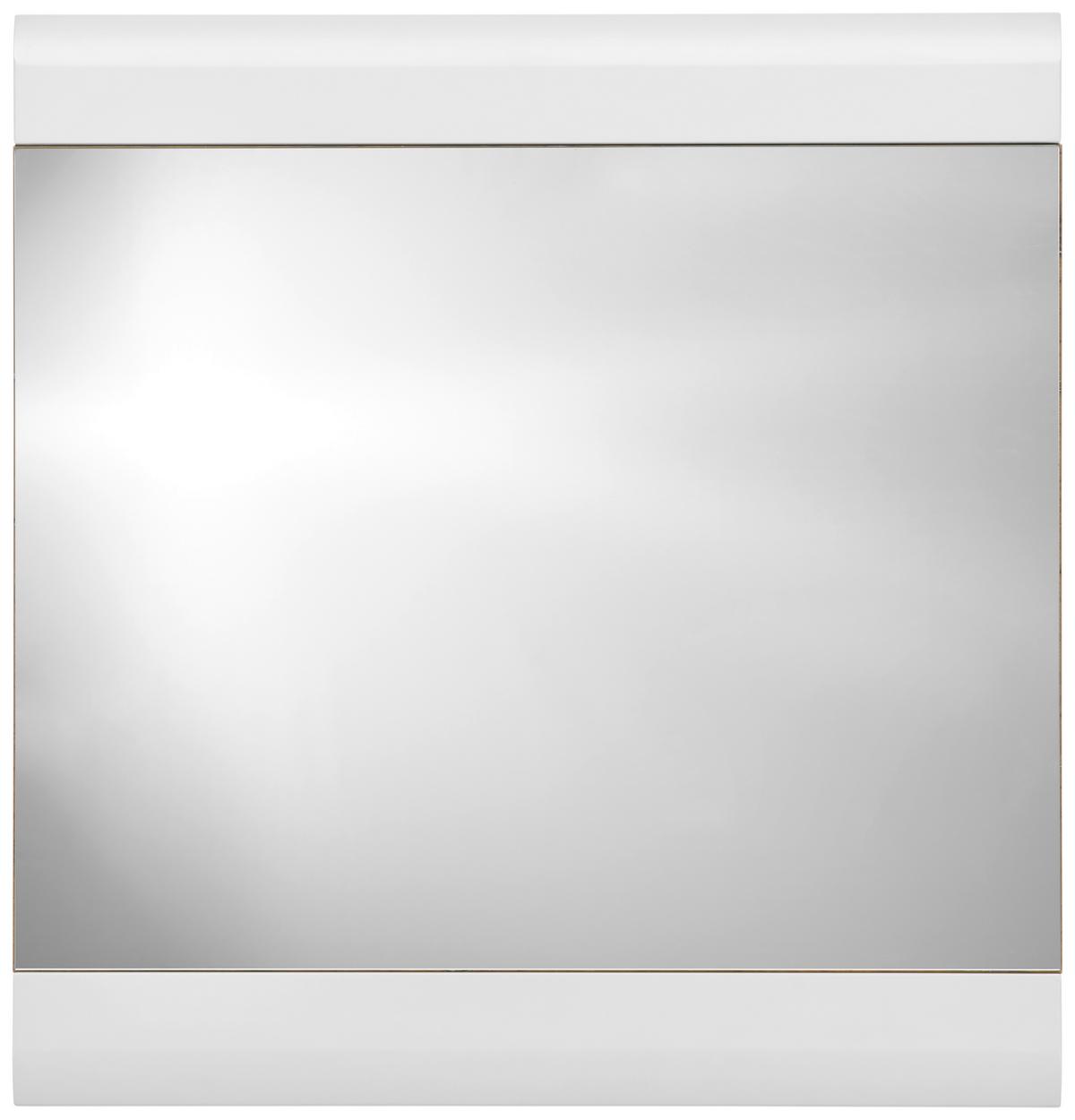 Zrkadlo AURIS - biela, Modern (85/90/2cm) - Luca Bessoni