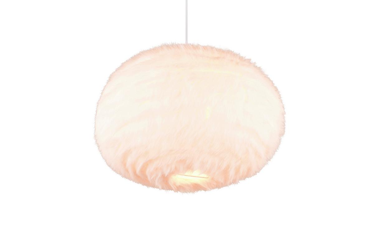 Pendelleuchte R31581901 Furry - Sandfarben/Weiß, Design, Textil/Metall (50/150cm)