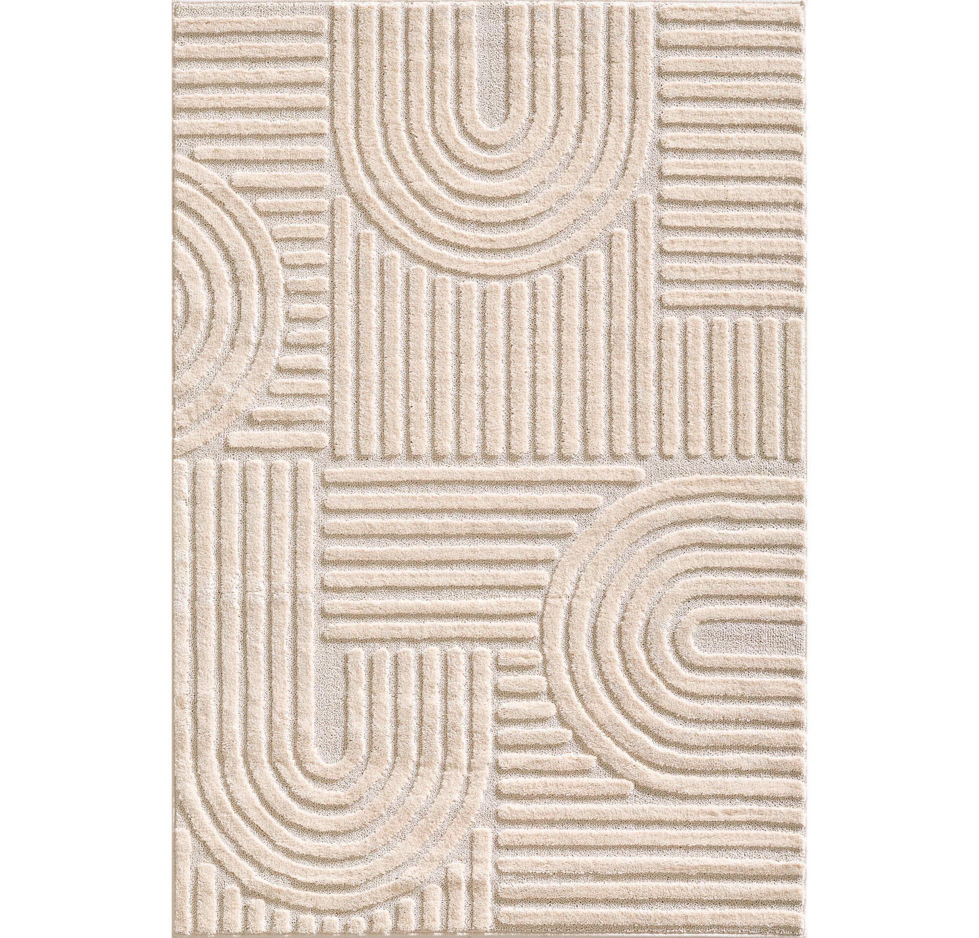 Hochflorteppich Art 60 X 110 1121 Cream - Creme, Basics, Textil (60/110cm) - Novel