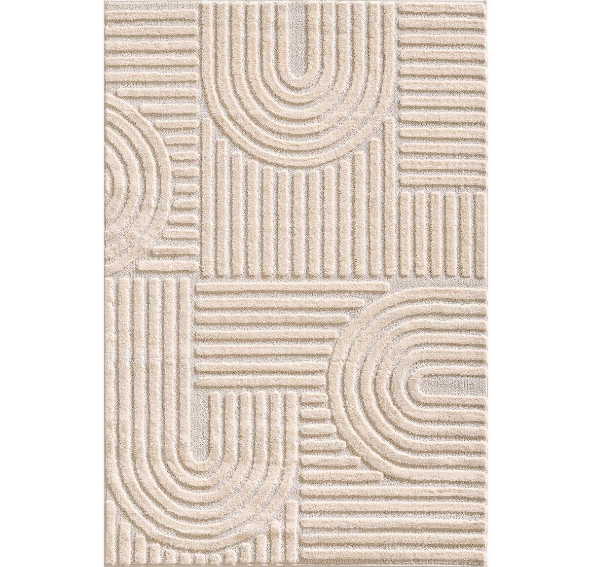 Hochflorteppich Art 80 X 150 1121 Cream - Creme, Basics, Textil (80/150cm) - Novel