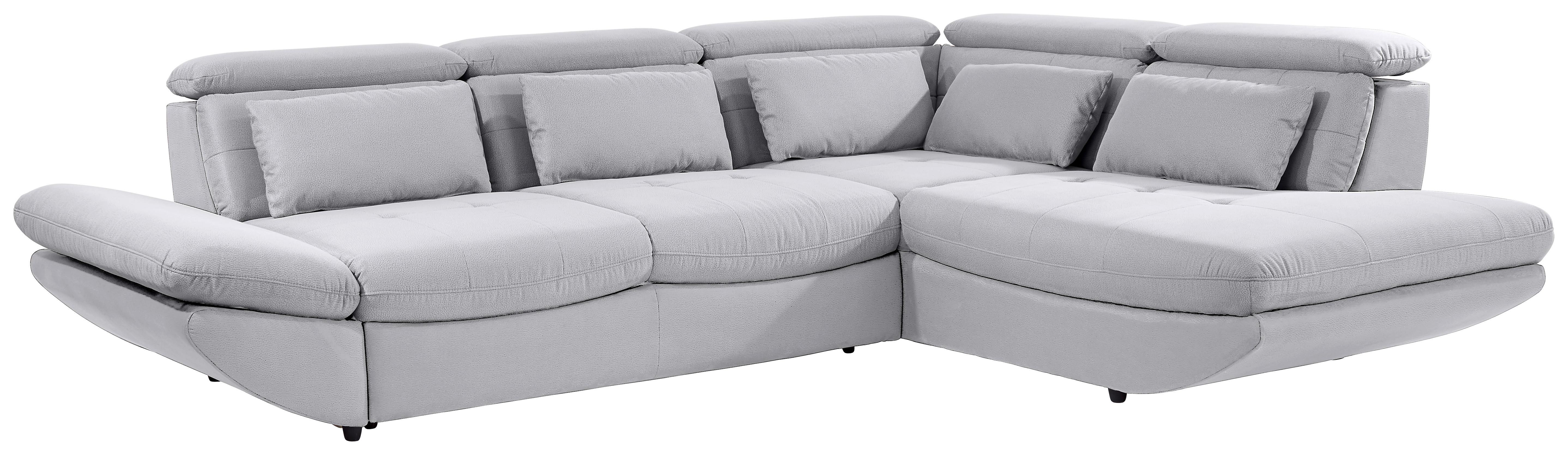 SEDACÍ SOUPRAVA PARK - černá/světle šedá, Moderní, textil/plast (311/233cm) - Luca Bessoni