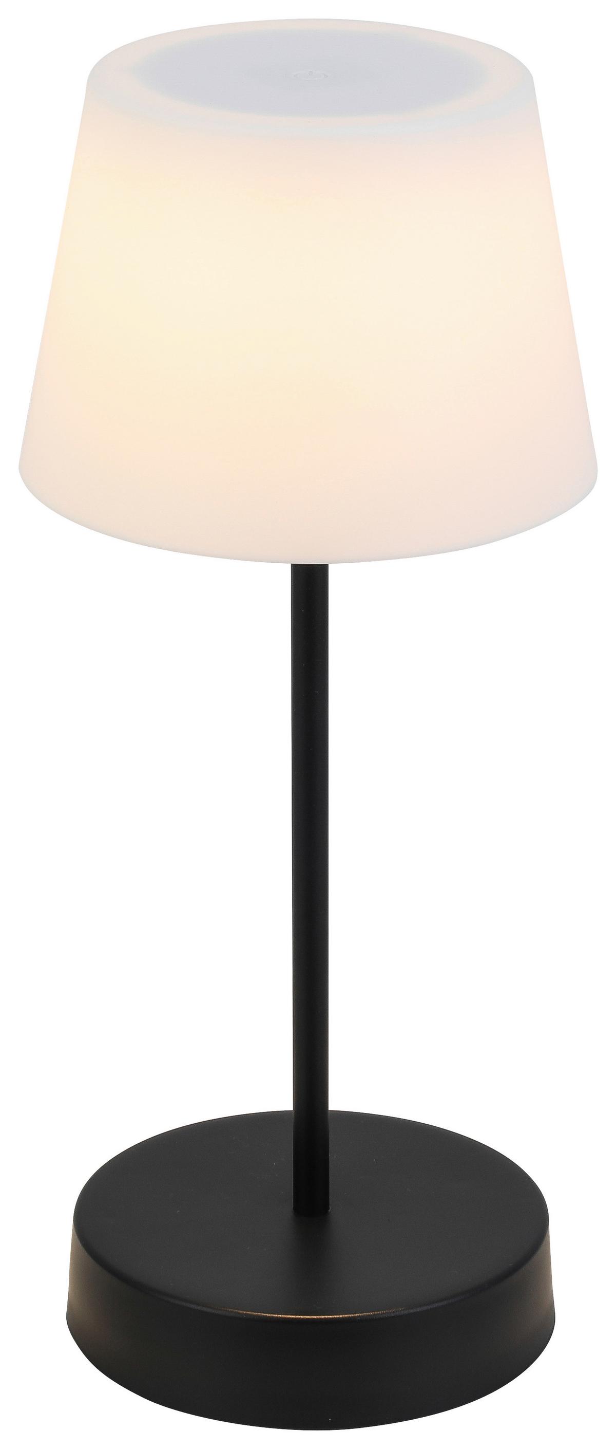 Led Asztali Lámpa Frodo - fekete/fehér, Modern, műanyag (15/33,5cm) - Luca Bessoni