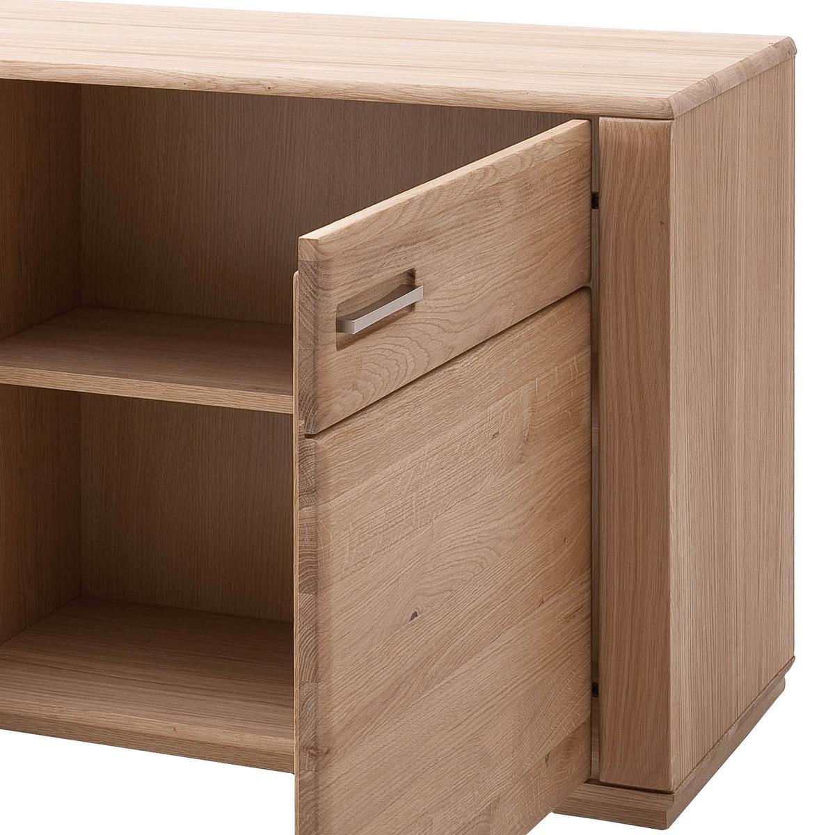 TV-Element Sena B: 223 cm Eiche Dekor - Eichefarben, Design, Holz/Holzwerkstoff (223/69/51cm) - Livetastic