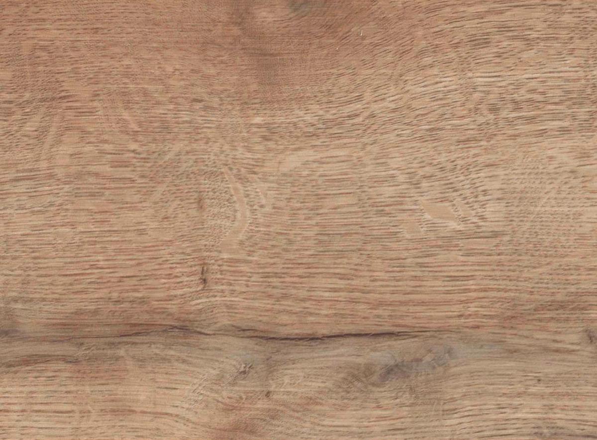 Vinylboden Eichefarben /Braun Landhausdiele Klick-Vinyl - Eichefarben/Graubraun, Design, Holzwerkstoff (128,2/23,5/0,65cm) - Living by HARO