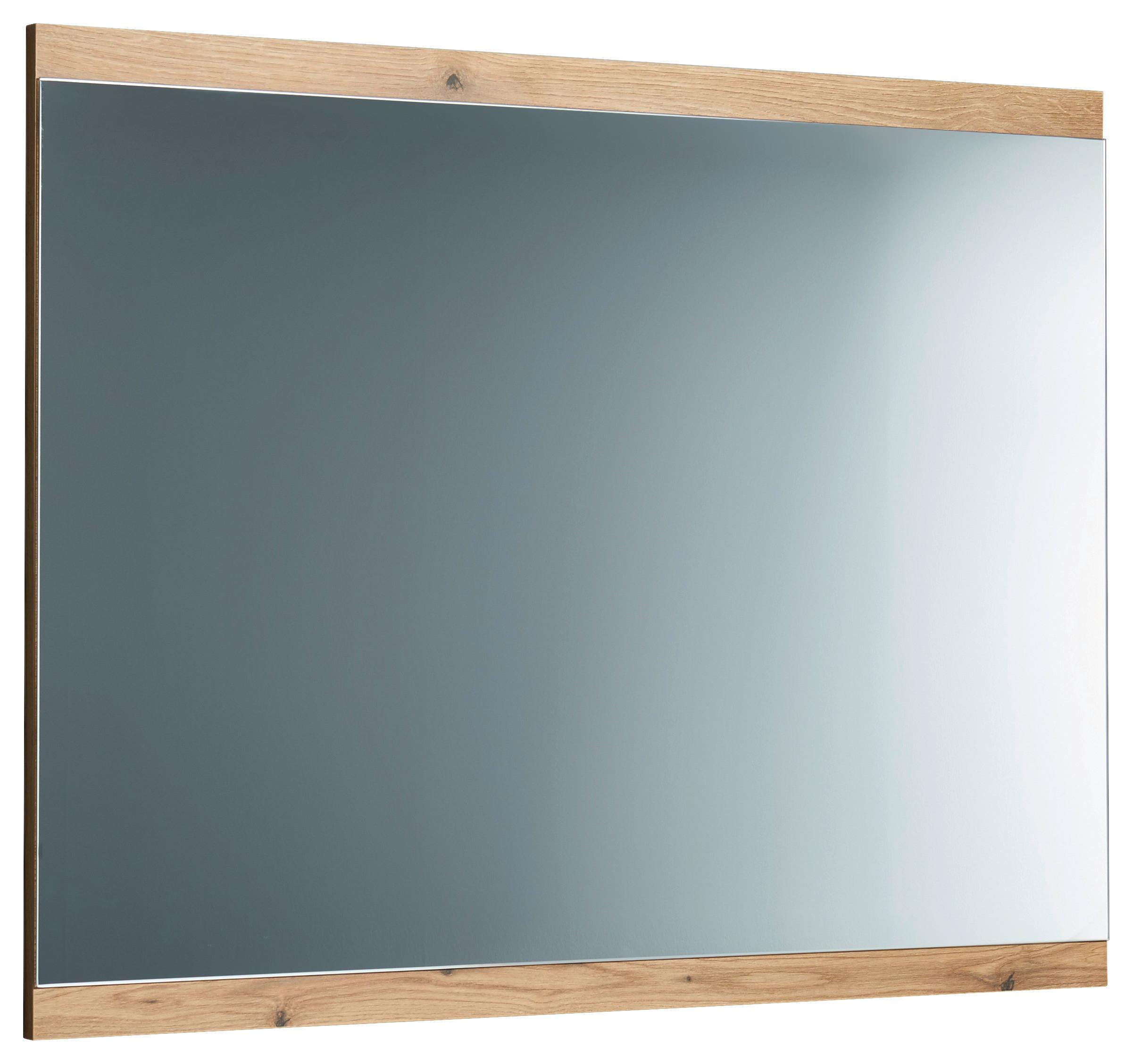 Spiegel Lime B: 102 cm Eichefarben - Eichefarben, Trend, Glas/Holzwerkstoff (102/76/2cm) - Livetastic