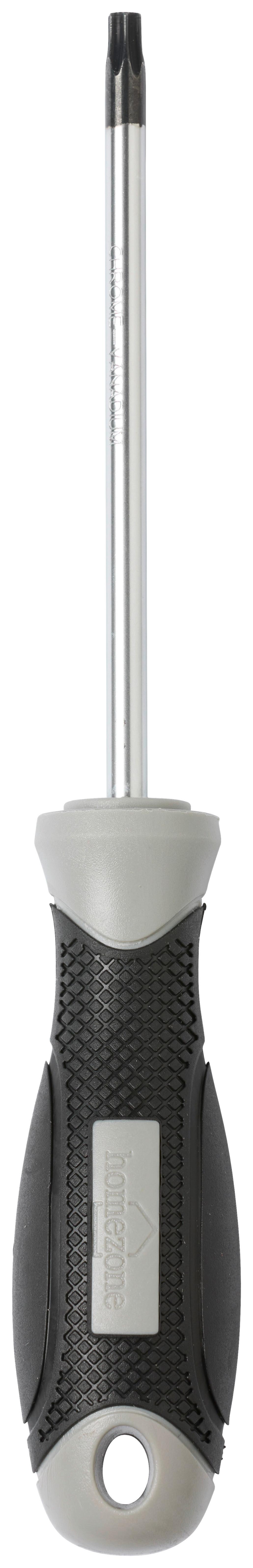 Schraubendreher Schraubendreher T30 6,0x115mm - Schwarz/Grau, Basics, Kunststoff/Metall (11,5cm) - Homezone