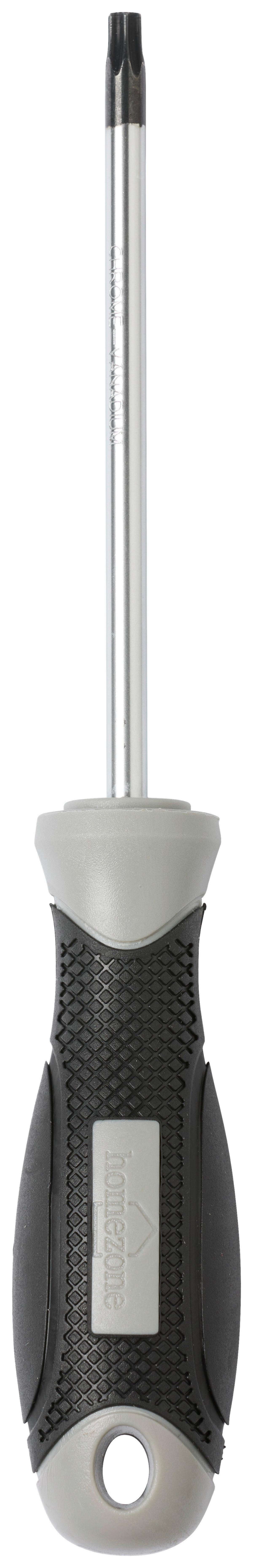 Schraubendreher Schraubendreher T30 6,0x115mm - Schwarz/Grau, Basics, Kunststoff/Metall (11,5cm) - Homezone