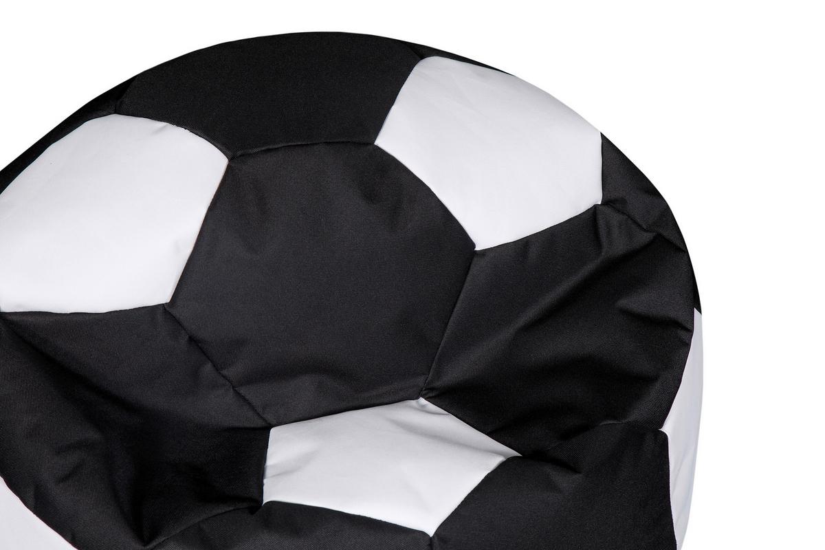 Ülőzsák Ball Black/white - fekete/fehér, Modern, textil (65/65/50cm) - Mömax