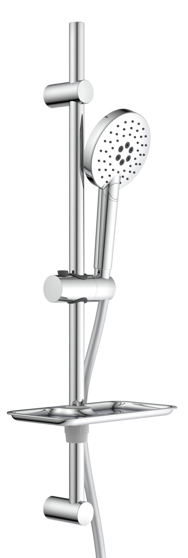 Brauseset Rimini Dx 7020csb - Chromfarben, KONVENTIONELL, Kunststoff (24,0/75,0/13,5cm)