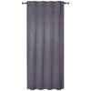 Verdunkelungsvorhang Mara - Anthrazit, ROMANTIK / LANDHAUS, Textil (135/175cm) - James Wood