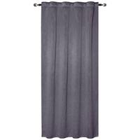 Verdunkelungsvorhang Mara - Anthrazit, ROMANTIK / LANDHAUS, Textil (135/175cm) - James Wood