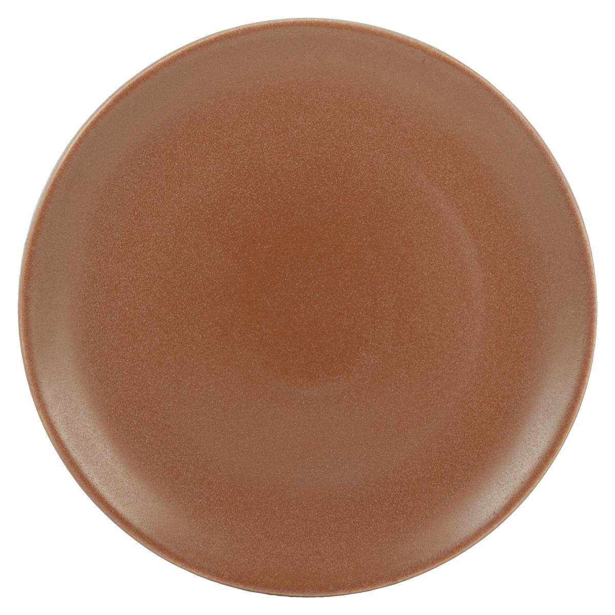 Mělký talíř Sahara, Ø: 26,5cm - terracotta, Lifestyle, keramika (26,5/26,5/2,5cm) - Zandiara