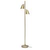 Stehlampe Bremen Goldfarben Mit Schalter - Goldfarben, Basics, Metall (25/162cm) - It's about Romi