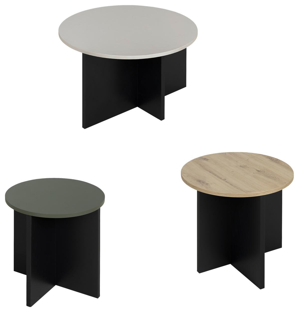 Couchtisch Craft Eiche Artisan Dekor, B: 160cm - Kaschmir/Eiche Artisan, Basics, Holzwerkstoff (160/42/160cm) - Livetastic