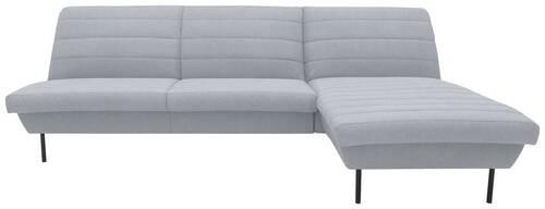 Ecksofa Looks Ix Hellblau - Blau/Schwarz, Design, Textil (274/92/168cm) - LOOKS by W.Joop
