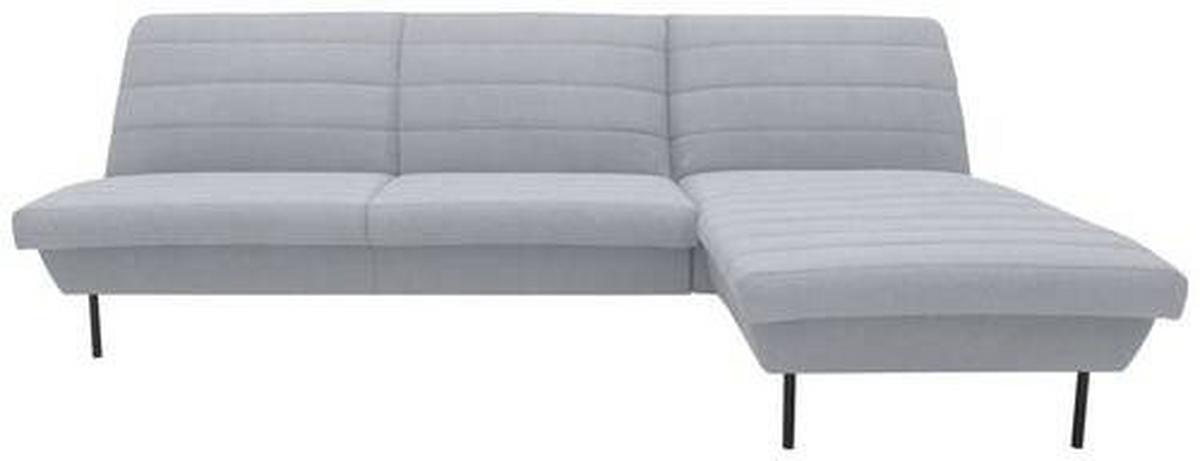 Ecksofa Looks Ix Hellblau - Blau/Schwarz, Design, Textil (274/92/168cm) - LOOKS by W.Joop