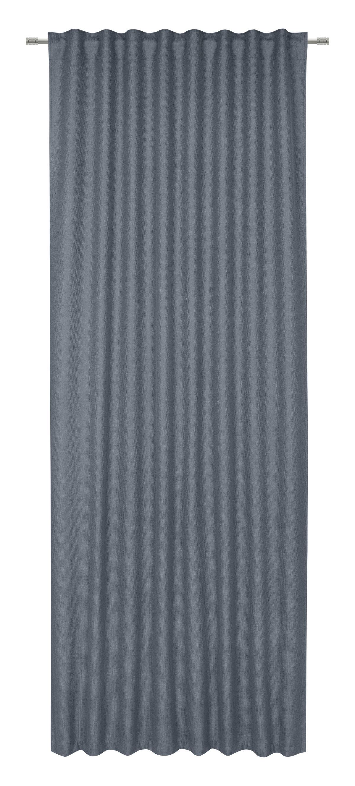 Zatemňovací závěs Allan, 135/255cm, šedá - šedá, Romantický / Rustikální, textil (135/255cm) - Premium Living