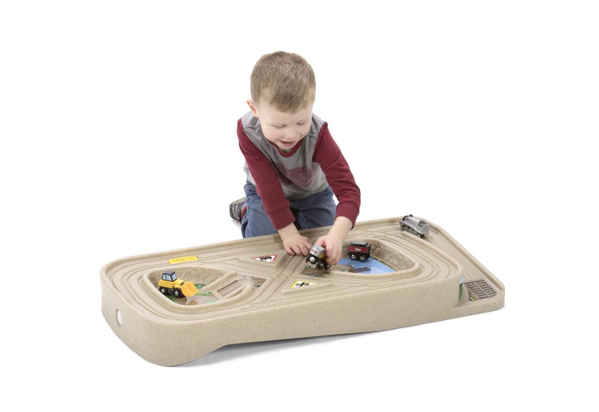 Eisenbahnspieltisch Simplay 3 Carry & Go Ab 3 Jahren - Sandfarben, Basics, Kunststoff (43,8/9,9/89,9cm)