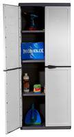 Geräteschrank in Weiß