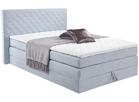Boxspringbett Allegra 120x200 Pastellblau - Schwarz/Weiß, KONVENTIONELL, Holz/Holzwerkstoff (120/200cm) Boxspringbett Allegra 120x200 Pastellblau - Schwarz/Weiß, KONVENTIONELL, Holz/Holzwerkstoff (120/200cm)