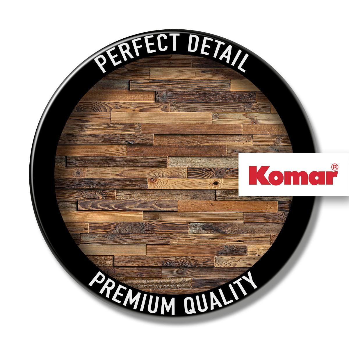 Vliestapete Chalet - Braun, Basics (150/250cm) - Komar