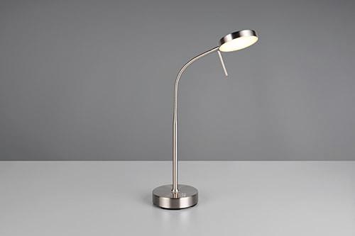 Akku-tischleuchte R54561107 Moreno - Nickelfarben, KONVENTIONELL, Metall (45/14/36cm)