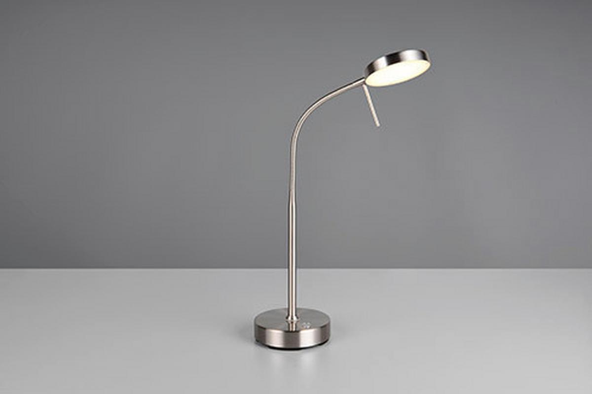 Akku-tischleuchte R54561107 Moreno - Nickelfarben, KONVENTIONELL, Metall (45/14/36cm)