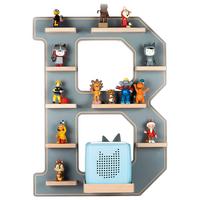 Kinderregal Boarti Grau B: 41 cm - Grau, MODERN, Holzwerkstoff (41/54/19cm) - Livetastic