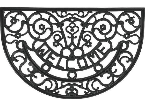 Lábtörlő Halfmoon - fekete, konvencionális, műanyag (40/60cm) Lábtörlő Halfmoon - fekete, konvencionális, műanyag (40/60cm)