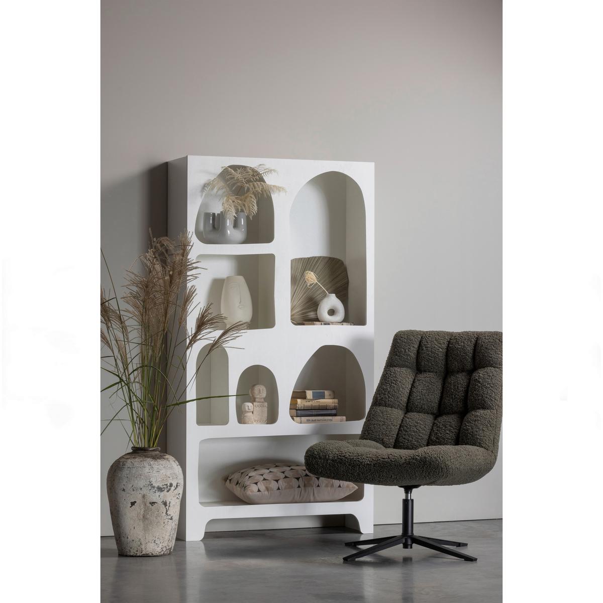 Sessel Job Dunkelgrün B: 70 Cm - Dunkelgrün/Schwarz, Design, Textil (70/101/85cm) - Livetastic