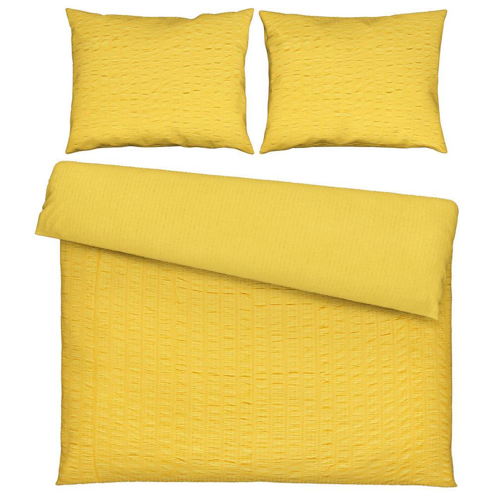 Posteľná Bielizeň Betty Xxl, 200/200cm, Žltá