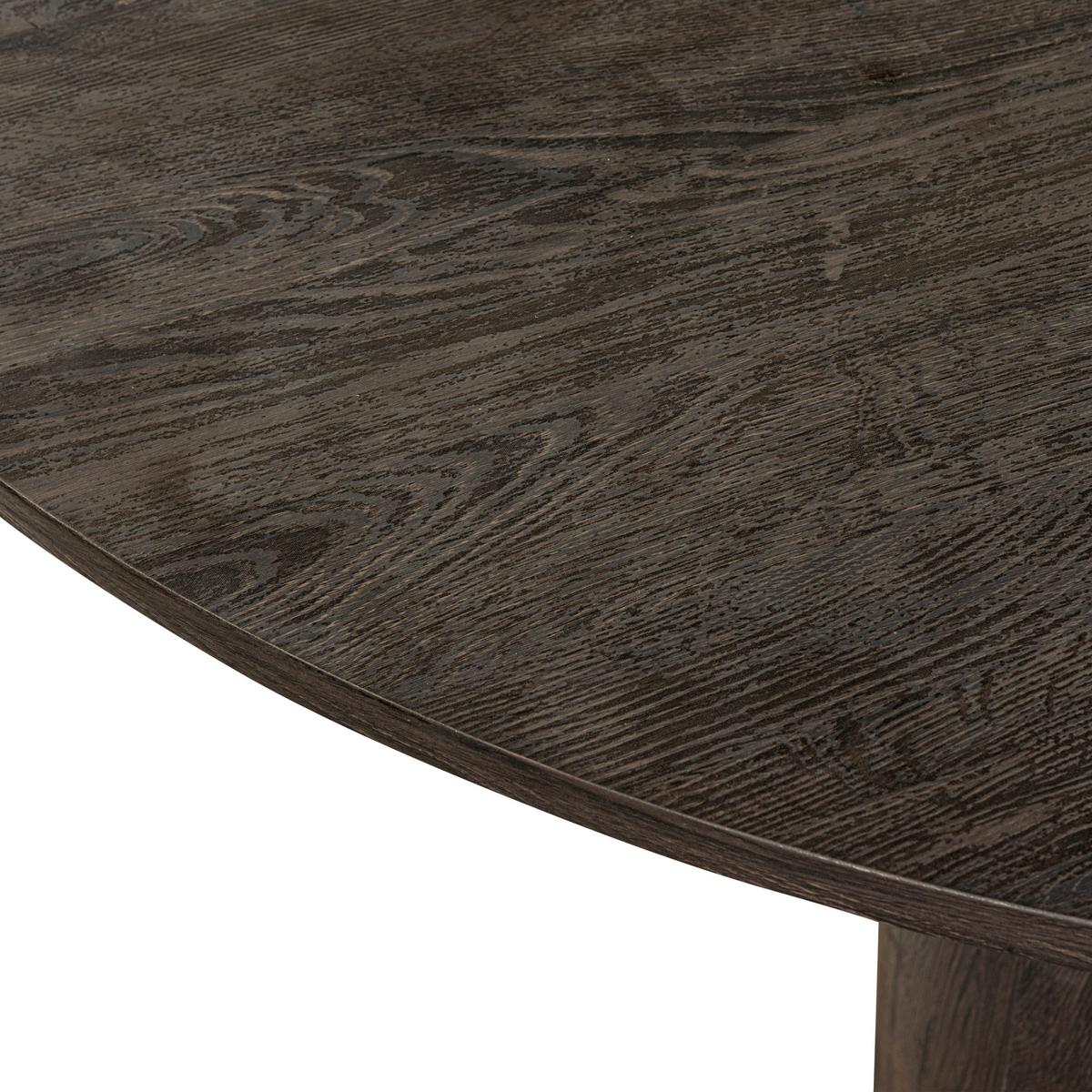 Couchtisch Vito Dunkelbraun D: 100 cm - Dunkelbraun, Design, Holzwerkstoff (100/100/35cm) - Livetastic