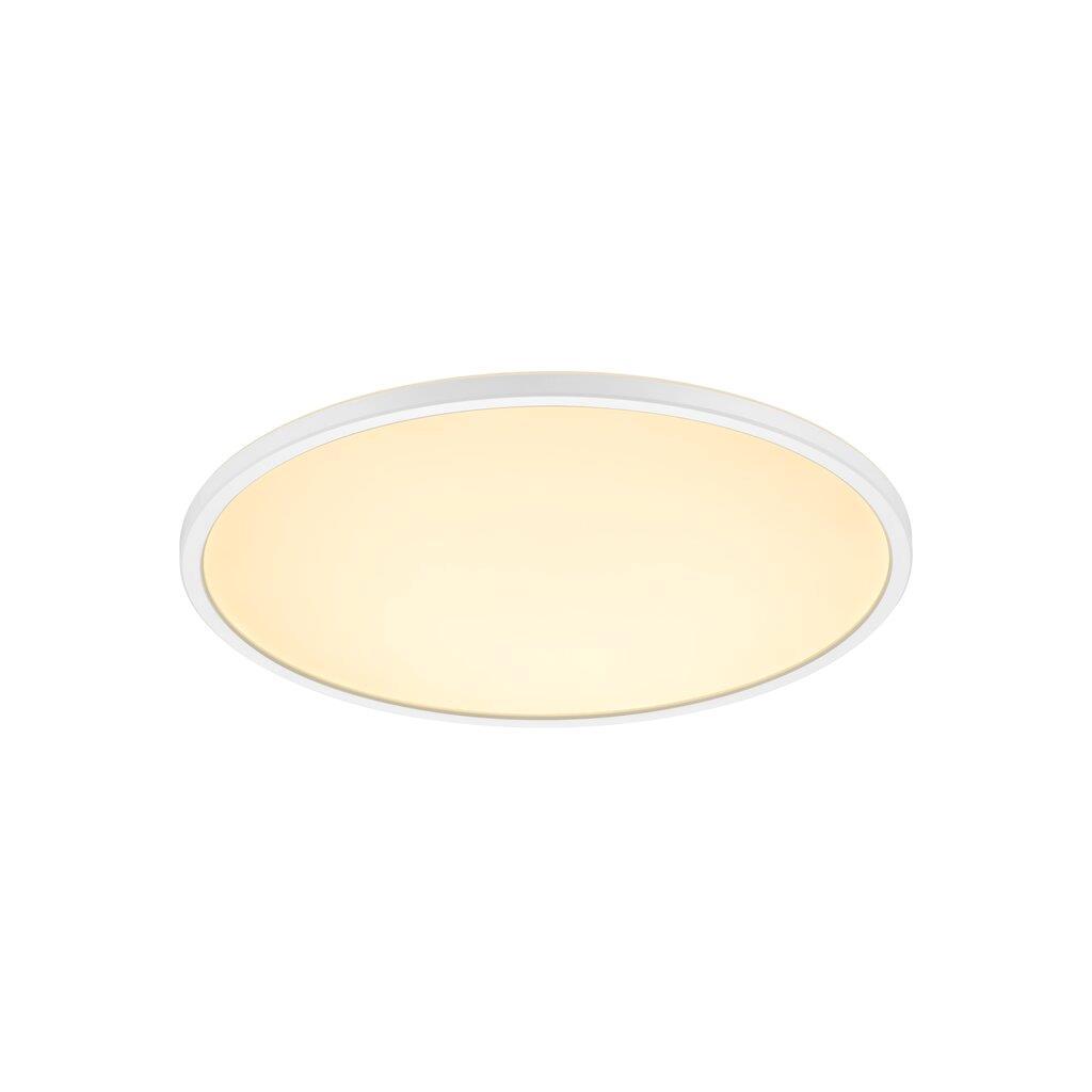 Deckenleuchte Oja Weiß D: 42,4 cm - Weiß, KONVENTIONELL, Kunststoff (42,4/2,3cm) - Nordlux