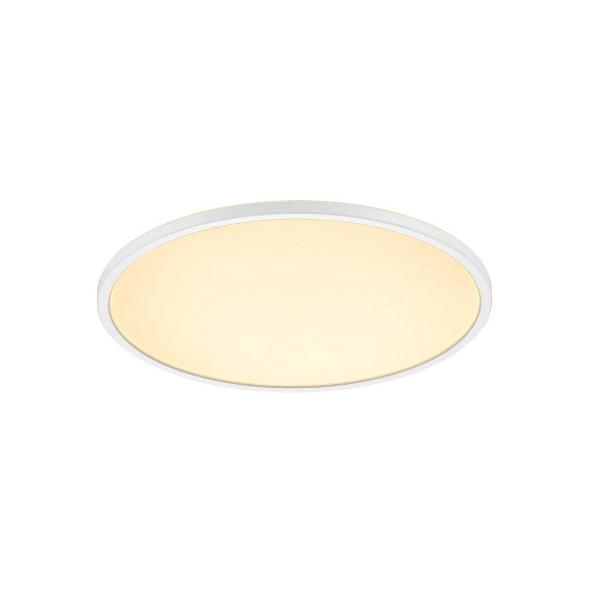 Deckenleuchte Oja Weiß D: 42,4 cm - Weiß, KONVENTIONELL, Kunststoff (42,4/2,3cm) - Nordlux