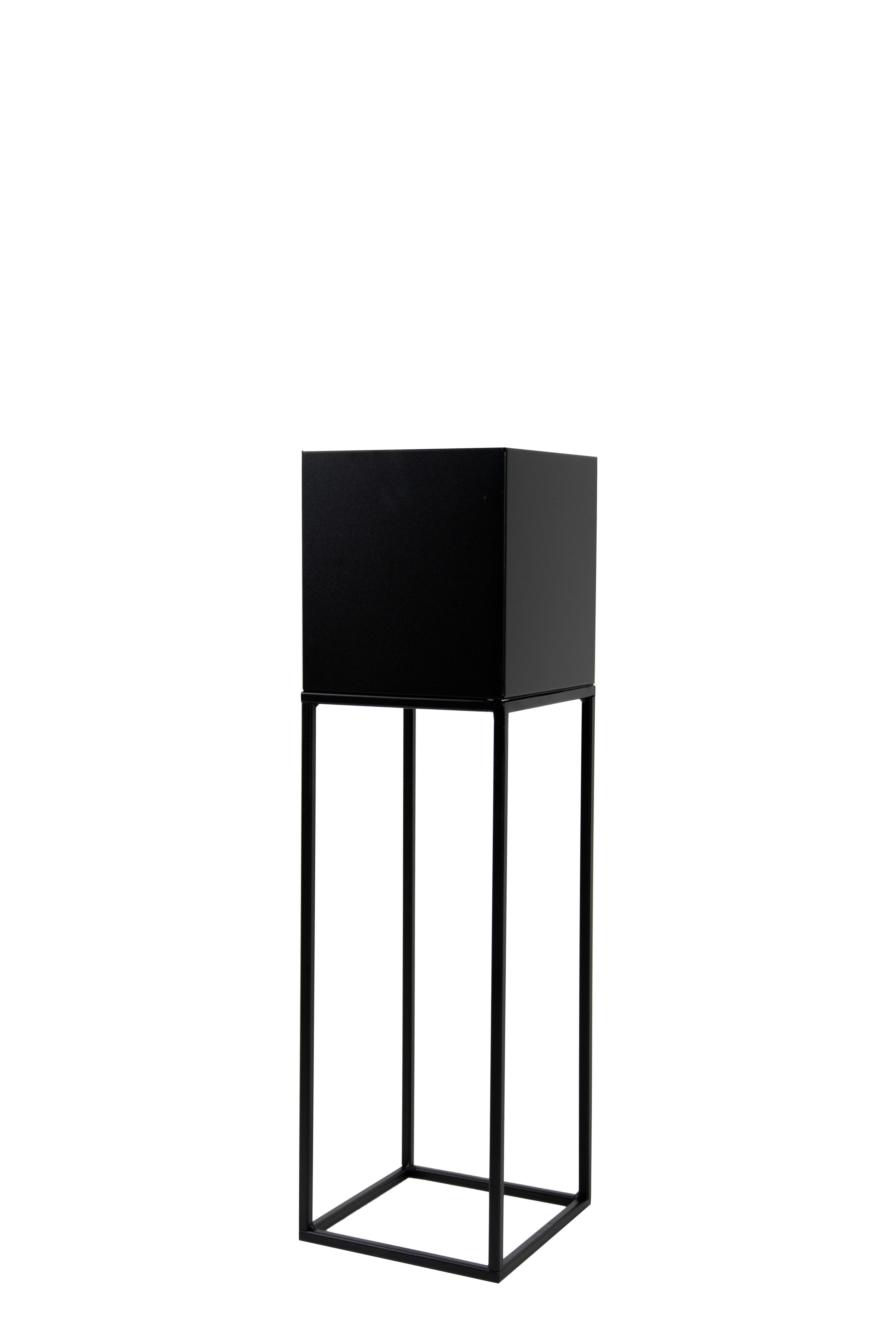 Blumenständer Metall Schwarz BxHxT: 19x67x19 cm online kaufen ➤ Möbelix