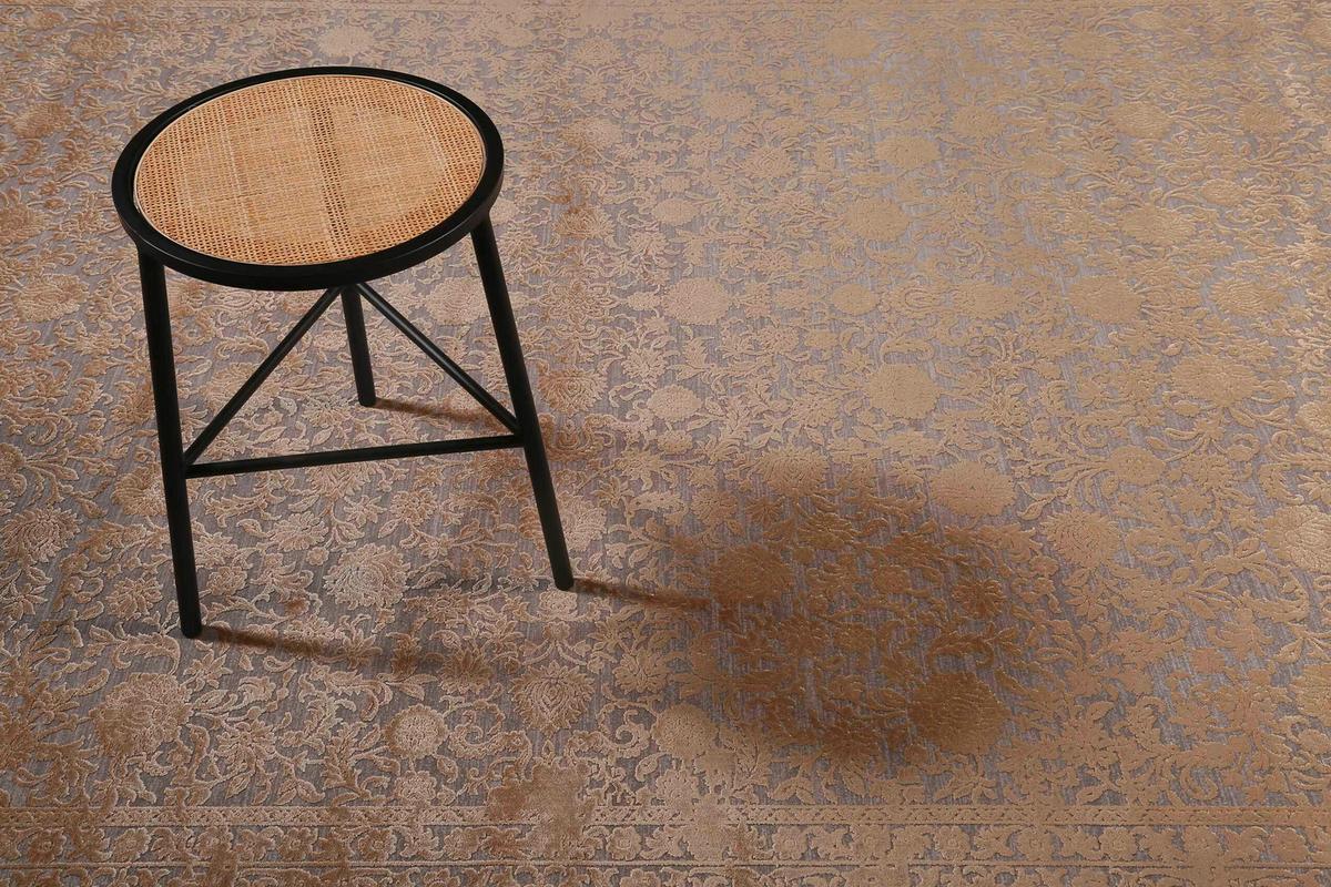 Vintage-Teppich, 80x150 cm Florida - Goldfarben/Grau, LIFESTYLE, Textil (80/150cm) - Esprit