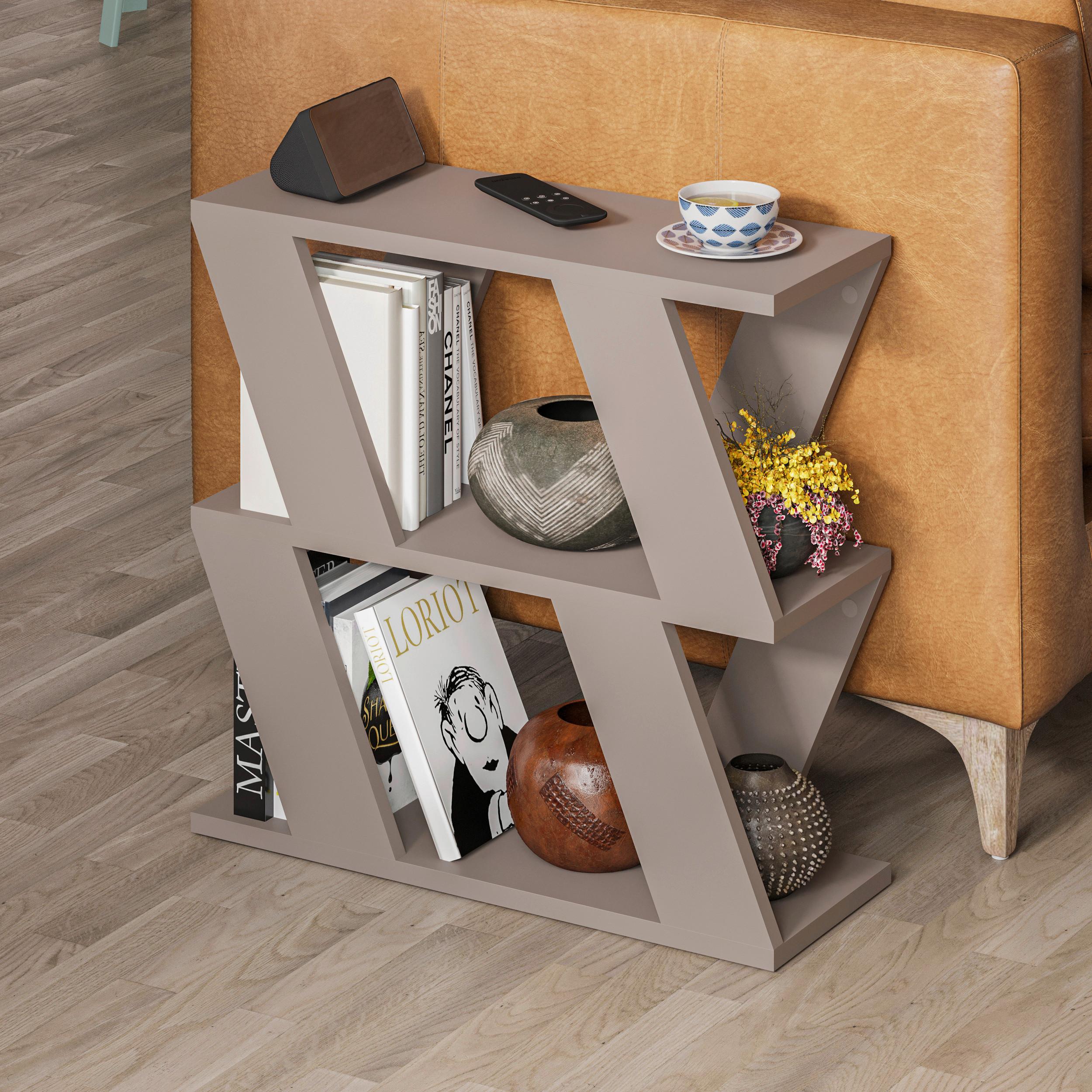Beistelltisch Lazena Beistelltisch - Beige, Design, Holzwerkstoff (60/56/22cm) - Livetastic