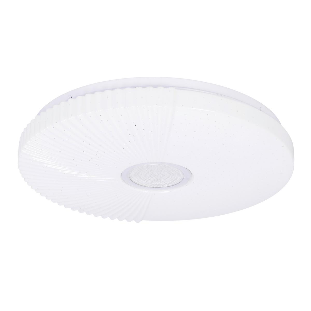 Led-deckenleuchte 13-24923 Sunny - Weiß, KONVENTIONELL, Kunststoff/Metall (38/38/6cm)