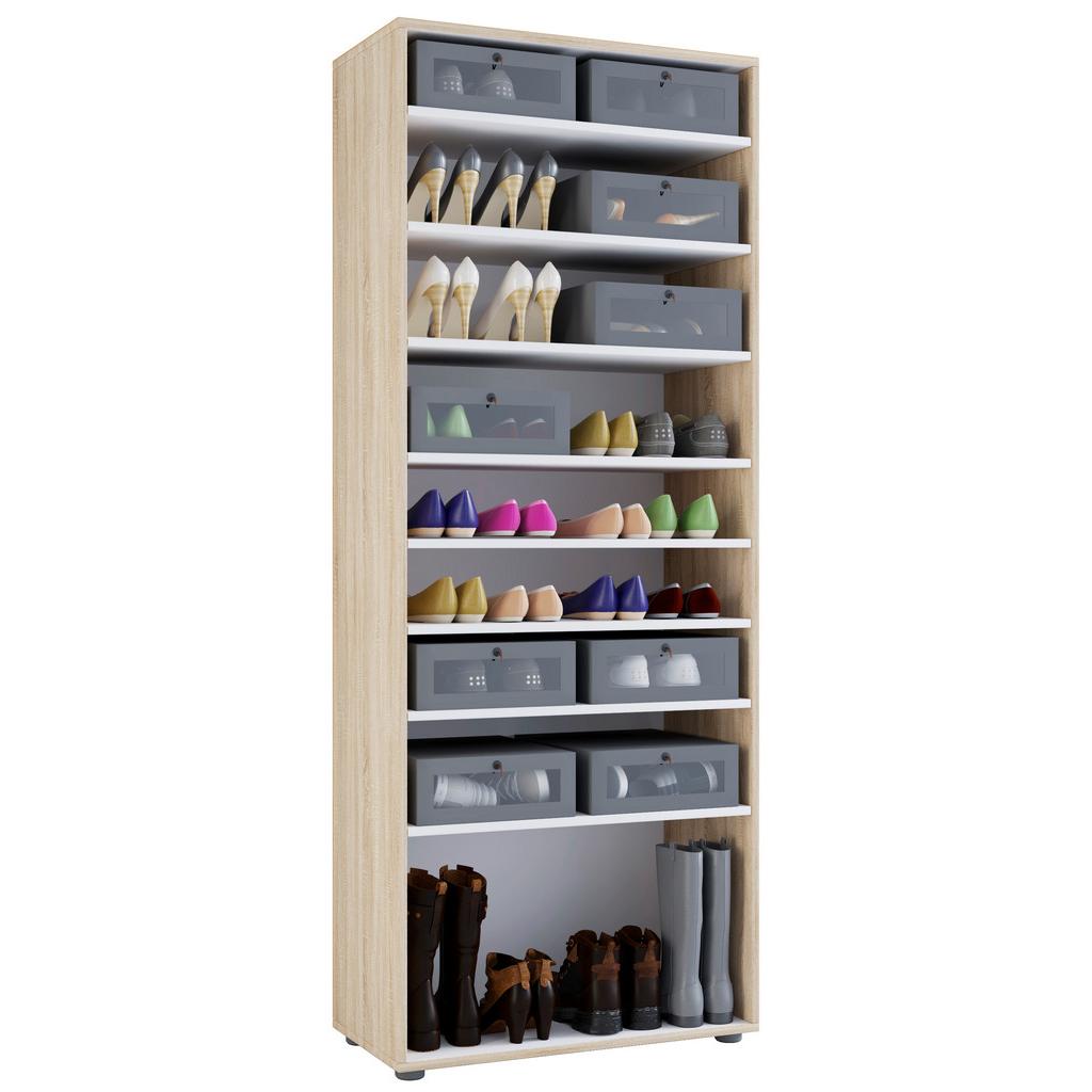 Schuhschrank Vandol Sonoma Eiche Dekor B: 71 cm