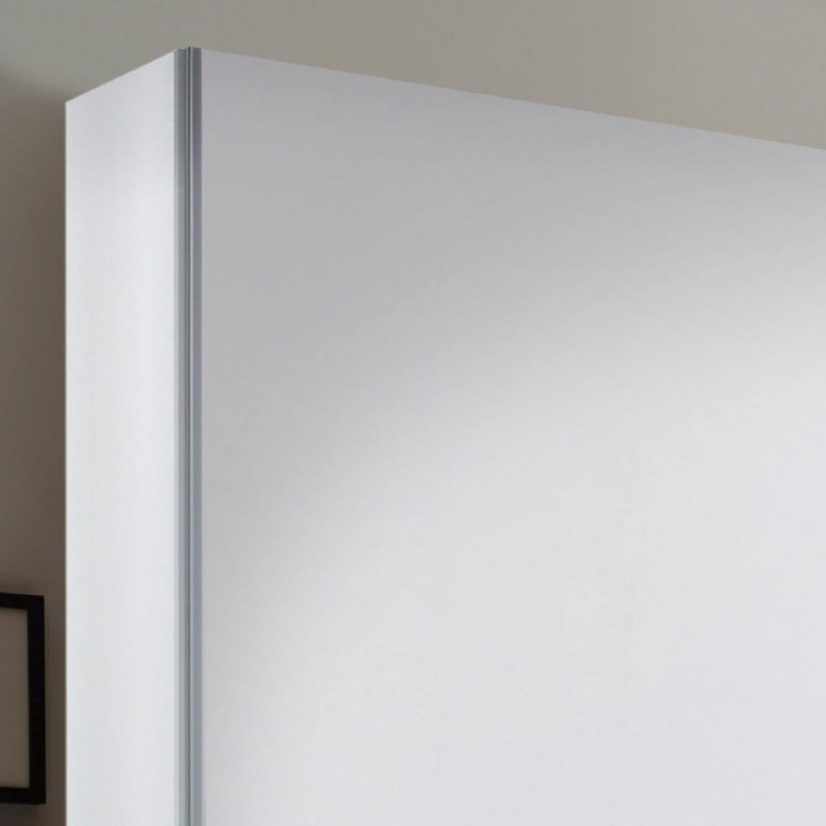 Schwebetürenschrank B: 170 cm Puls, Weiß/Eiche Dekor - Eichefarben/Weiß, KONVENTIONELL, Holzwerkstoff (170/195/59cm) - P & B