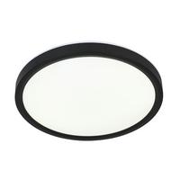 STROPNÉ LED SVIETIDLO TIR - čierna/biela, Modern, plast (30/2,5cm) - Mömax