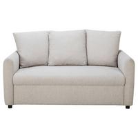 2-sitzer-sofa Aladin Beige - Beige/Schwarz, Basics, Textil (161,5/89/89cm) - P & B