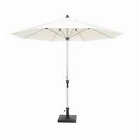 Sonnenschirm Acapole DM: 270 cm Platinfarben/Naturfarben - Platinfarben/Naturfarben, Basics, Textil/Metall (270cm) - Gardenson
